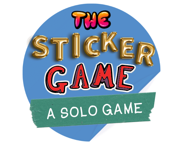 The Sticker Game; A Solo Game