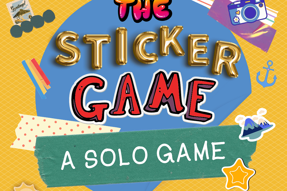 The Sticker Game: A solo Game